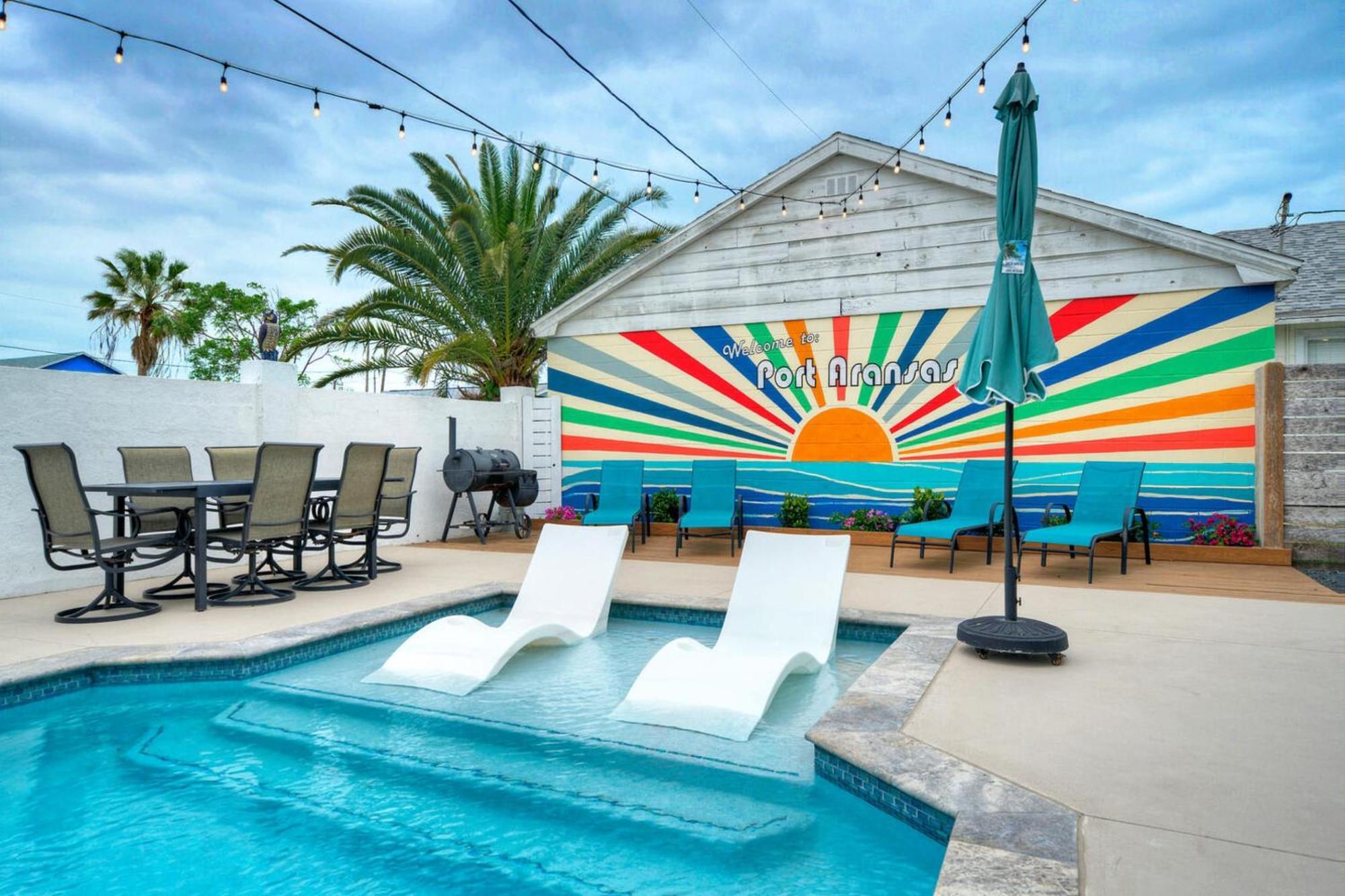 Port A Hideaway By Avantstay Private Pool Port Aransas Bagian luar foto